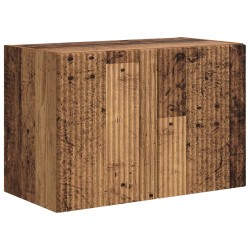 Meuble TV mural Bois Ancien 59,5 x 31 x 40 cm Bois d'ingénierie 581372581372