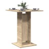Table de bistro Chêne sonoma 60x60x75 cm Bois d'ingénierie 581374581374
