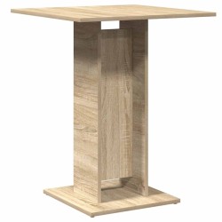 Table de bistro Chêne sonoma 60x60x75 cm Bois d'ingénierie 581374581374