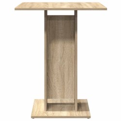 Table de bistro Chêne sonoma 60x60x75 cm Bois d'ingénierie 581374581374