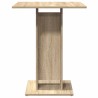 Table de bistro Chêne sonoma 60x60x75 cm Bois d'ingénierie 581374581374