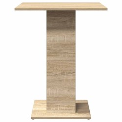 Table de bistro Chêne sonoma 60x60x75 cm Bois d'ingénierie 581374581374