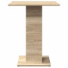 Table de bistro Chêne sonoma 60x60x75 cm Bois d'ingénierie 581374581374