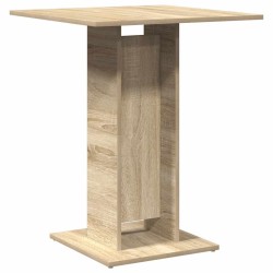 Table de bistro Chêne sonoma 60x60x75 cm Bois d'ingénierie 581374581374