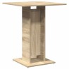 Table de bistro Chêne sonoma 60x60x75 cm Bois d'ingénierie 581374581374