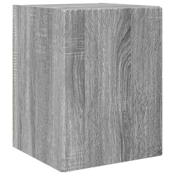 Meuble TV mural Gris Sonoma 30 x 31 x 40 cm Bois d'ingénierie 581376581376
