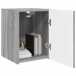 Meuble TV mural Gris Sonoma 30 x 31 x 40 cm Bois d'ingénierie 581376581376