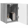 Meuble TV mural Gris Sonoma 30 x 31 x 40 cm Bois d'ingénierie 581376581376