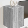 Meuble TV mural Gris Sonoma 30 x 31 x 40 cm Bois d'ingénierie 581376581376