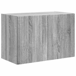 Meuble TV mural Gris Sonoma 59,5 x 31 x 40 cm Bois d'ingénierie 581377581377