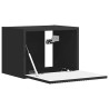 Meuble TV mural Noir 39 x 31 x 29,5 cm Bois d'ingénierie 581378581378