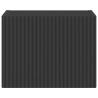 Meuble TV mural Noir 39 x 31 x 29,5 cm Bois d'ingénierie 581378581378