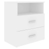 Table de chevet Blanc 50x32x60 cm 581394581394