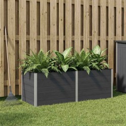 Jardinière surélevée Noir 250 x 100 x 91 cm 581397581397