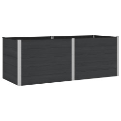 Jardinière surélevée Noir 250 x 100 x 91 cm 581397581397