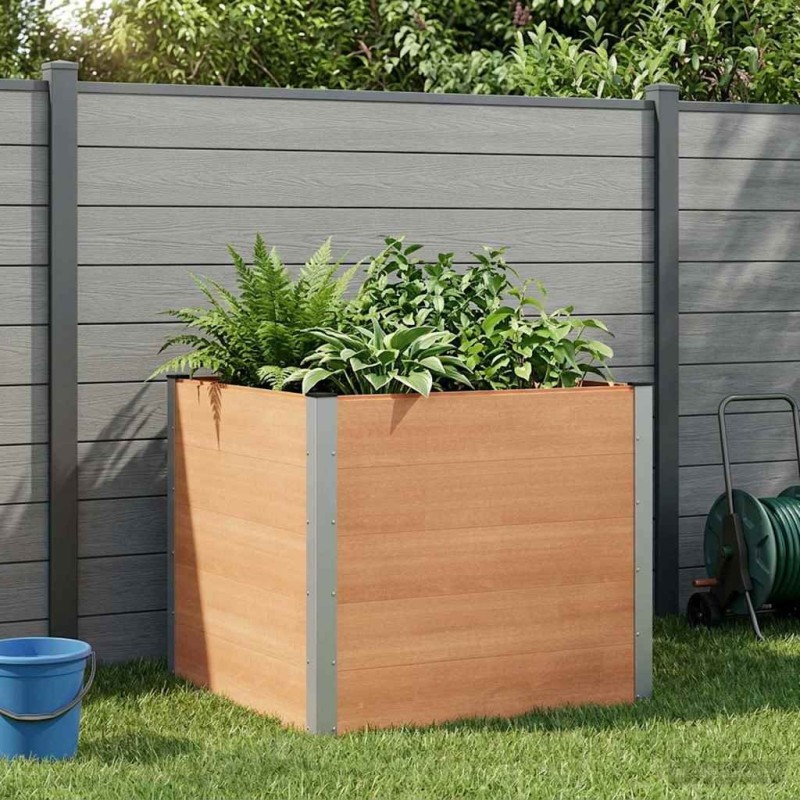 Jardinière surélevée Marron 100 x 100 x 91 cm 581398581398