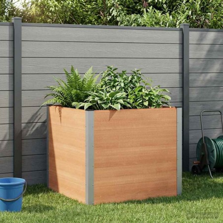Jardinière surélevée Marron 100 x 100 x 91 cm 581398581398