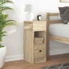 Table de chevet avec tiroir chêne sonoma 25x31x66 cm 581399581399