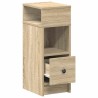Table de chevet avec tiroir chêne sonoma 25x31x66 cm 581399581399