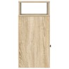 Table de chevet avec tiroir chêne sonoma 25x31x66 cm 581399581399