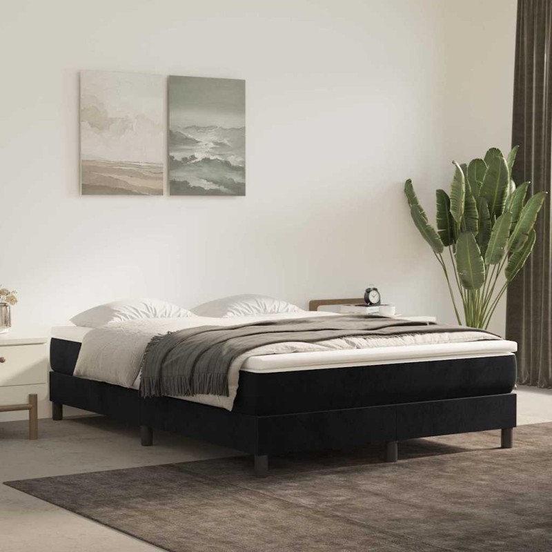 Matelas à ressorts ensachés 140 x 220 cm Noir 581403581403
