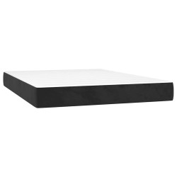 Matelas à ressorts ensachés 140 x 220 cm Noir 581403581403