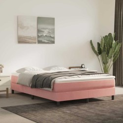 Matelas à ressorts ensachés 140 x 220 cm Rose 581404581404
