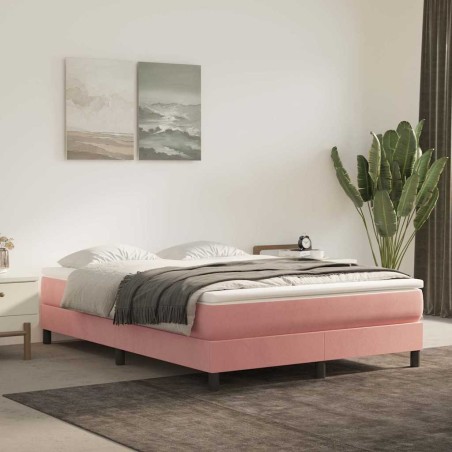 Matelas à ressorts ensachés 140 x 220 cm Rose 581404581404