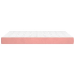 Matelas à ressorts ensachés 140 x 220 cm Rose 581404581404