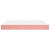 Matelas à ressorts ensachés 140 x 220 cm Rose 581404581404
