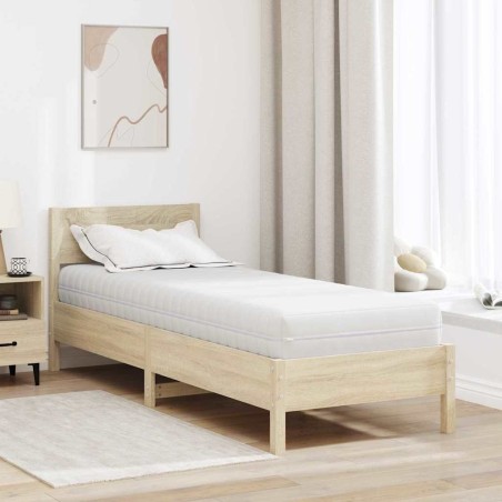 Matelas Blanc 80 x 200 cm Ressort ensaché 581409581409