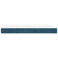 Matelas à ressorts ensachés 80 x 220 cm Bleu foncé 581410581410
