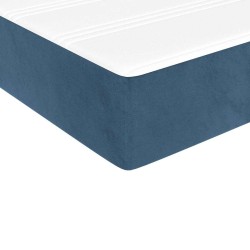 Matelas à ressorts ensachés 80 x 220 cm Bleu foncé 581410581410