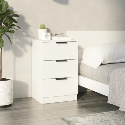 Table de chevet Blanc 40x36x65 cm 581413581413