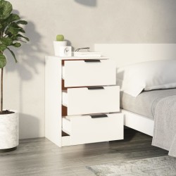 Table de chevet Blanc 40x36x65 cm 581413581413