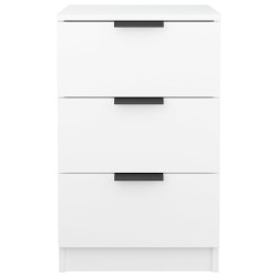 Table de chevet Blanc 40x36x65 cm 581413581413