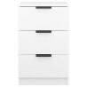 Table de chevet Blanc 40x36x65 cm 581413581413