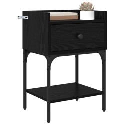 Table de chevet Chêne noir 40 x 29 x 60 cm Bois d'ingénierie 581414581414