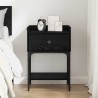 Table de chevet Chêne noir 40 x 29 x 60 cm Bois d'ingénierie 581414581414