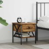 Table de chevet avec tiroir Bois ancien 40 x 42 x 45 cm 581417581417