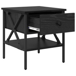 Table de chevet avec tiroir 2 pcs Chêne noir 40 x 42 x 45 cm 581419581419