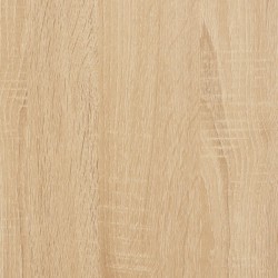 Table de chevet avec pieds en métal chêne sonoma 40x30x50 cm 581424581424