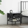 Table de chevet avec tiroir Chêne noir 40 x 42 x 45 cm 581427581427
