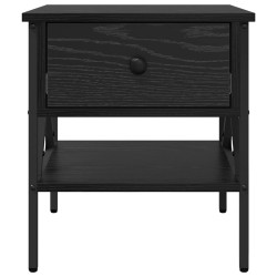 Table de chevet avec tiroir Chêne noir 40 x 42 x 45 cm 581427581427