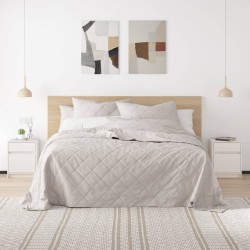 Table de chevet Blanc 40x31x50 cm Bois de pin massif 581429581429
