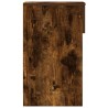 Table de chevet avec tiroir chêne fumé 20x36x60 cm 581431581431
