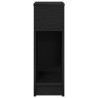 Table de chevet avec tiroir chêne noir 20x36x60 cm 581432581432