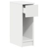 Table de chevet avec tiroir blanc 20x36x60 cm 581441581441