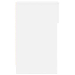 Table de chevet avec tiroir blanc 20x36x60 cm 581441581441