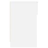 Table de chevet avec tiroir blanc 20x36x60 cm 581441581441